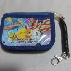 ポケットモンスター キッズ財布 コイルコード付き