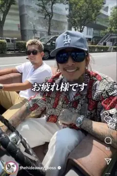 森下 直哉さん着用 STAMPD LA Headwear Trucker Hat