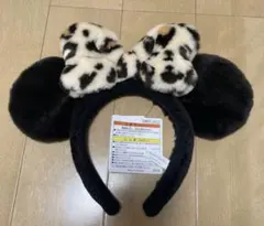 新品 ディズニーリゾート ミニー　カチューシャ　ヒョウ柄 レオパード