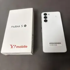 機種名...nubia S 5G カラー...ホワイト　おまけ付き