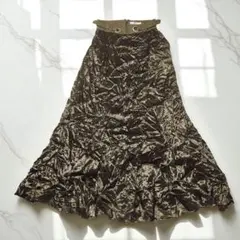 【Sサイズ】AMERI ユニバース マーメイドスカート シワ加工