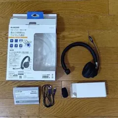 箱なし✨️エレコム✨ELECOM✨ワイヤレス片耳ヘッドセット✨ヘッドホンのサムネイル