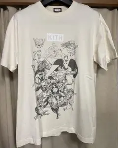 KITH Marvel X Men マーベル　Tシャツ　コラボ　ボックスロゴ