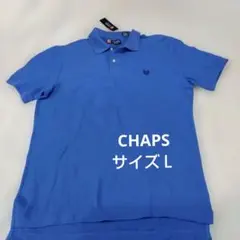 CHAPS ポロシャツ ブルー 新品タグ付きのサムネイル
