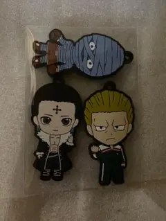 HUNTER×HUNTER クジ 幻影旅団 ラバーストラップ 缶バッジ クロロ他 HUNTER×HUNTERクジ 幻影旅団ver』サンプルご紹介その1 | はじっ