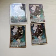 原神 胡桃 七聖召喚カード　等級3 2 1