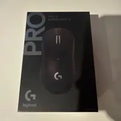 logicool PRO X SUPERLIGHT 2 ブラック 本体