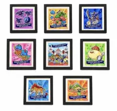 ドラクエ アイランド　5周年記念 フレームマグネット 8個　ニジゲンノモリ