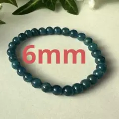新品　ブルーアパタイトブレスレット　6mm
