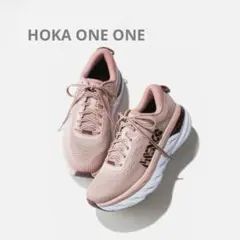 【美品】HOKA ホカ　オネオネ レディース　スニーカー　24cm ピンク