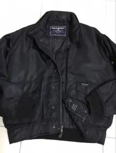 POLO SPORT DIVISION JACKET BLACK　90s