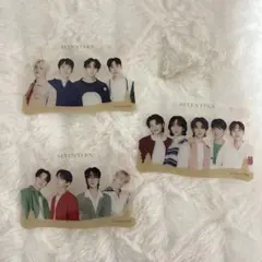 SEVENTEEN クリアカード　3枚セット
