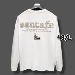 サンタフェ Santa Fe パイソンアップリケ刺繍 オーバーサイズ 48 kfのサムネイル