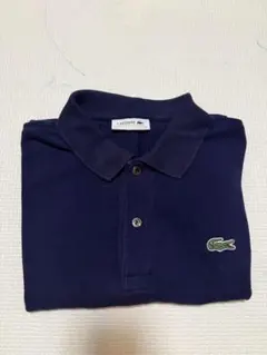 LACOSTE 長袖ポロシャツ ブルー L 0382-A - メルカリ