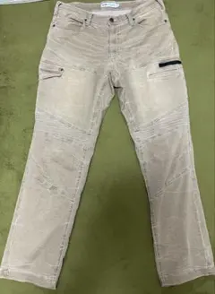 BlueB ワークパンツ ベージュ