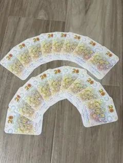 ディズニーシー　ダッフィー　シール　非売品　17枚　20周年