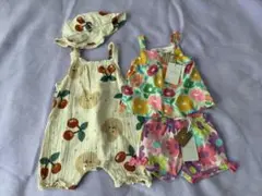 【新品込】ベビー 春夏 80まで まとめ売り チェリー 花柄