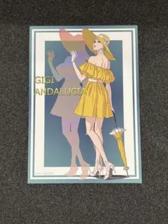 ガンダム 閃光のハサウェイ キルケーの魔女　入場者特典 ギギ イラストカード