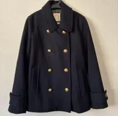 値下げ！SHIPS⭐︎ネイビー ⭐︎ブリティッシュ風 ピーコート⭐︎SからＭ