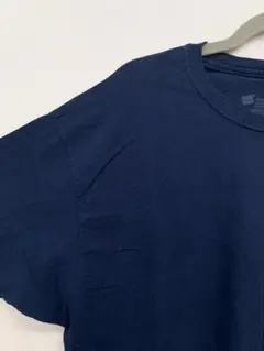 USA古着 紺　無地 オーバーサイズTシャツ