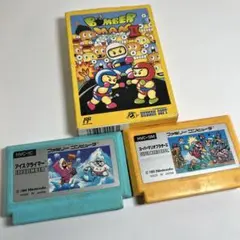 ファミコン ボンバーマンII その他人気ソフト2本セット