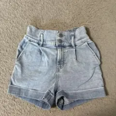 GU JEANS ライトブルー ハーフパンツ　Sサイズ