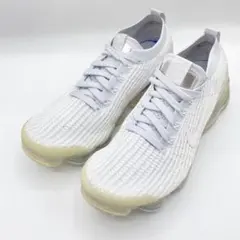 NIKE ナイキ エア ヴェイパーマックス フライニット 3 ホワイト 25cmのサムネイル