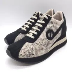 NO NAME ノーネーム 厚底 スニーカー 37 約 23.5cm ブラック