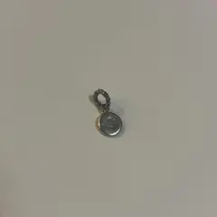 シルバー】ペンダントトップ 楕円形チャーム 約1.5cm - メルカリ