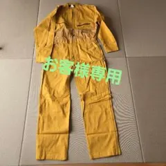 イエロー オーバーオール・つなぎ