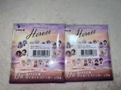 【にじさんじHEROES海の家くじ】 缶バッジ&ダイカットステッカー