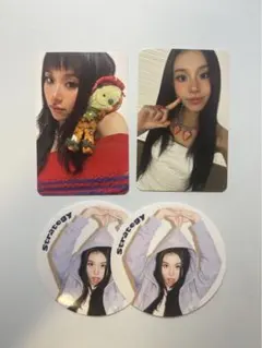 TWICE strategy チェヨン 封入トレカ ステッカーセット