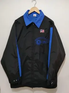 90s USA Union Line製ナイロンコーチジャケットのサムネイル