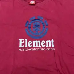 Element 赤 Tシャツ XL