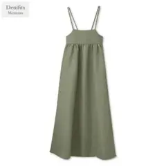 キルティング ロングワンピース