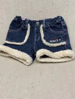 DOUBLE.B デニムショートパンツ 100