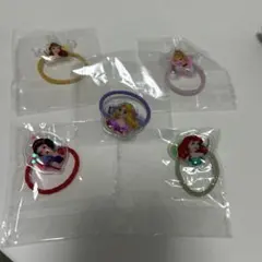 ディズニー プリンセス ヘアゴム 5種セット