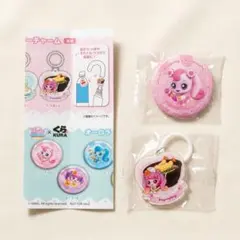 キャッチ！ティニピン くら寿司 オーロラ缶バッジ アクセサリーチャーム
