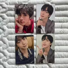 BTS ジン トレカ 特典 4枚 RUNSEOKJIN EP TOUR - メルカリ