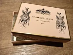 Demel 선물 상자 핑크 브라운 두 상자