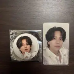 INI 藤牧京介 XQUARE トレカ 缶バッチ