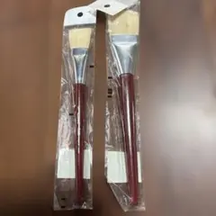 トールペイント用　豚毛平ハケ2本セット