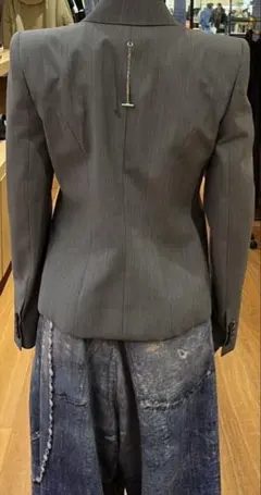 Alexander McQueen テーラードジャケット グレーのサムネイル