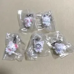 サンリオキャラクターズ めじるしアクセサリー ふわふわスノー セミコンプリート