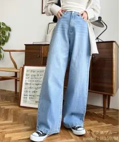 新品　moment+ モーメントプラス　デニム