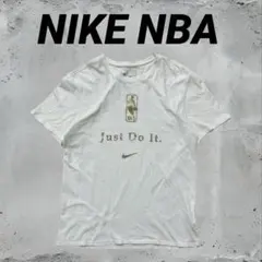 NIKE ナイキ　NBA 半袖Tシャツ ホワイト　ストリート　Lサイズ