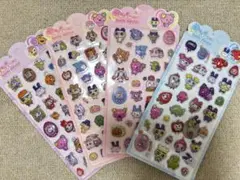 ぷくぷくシール たまごっち ボンボンドロップシール 立体シール 4枚セット