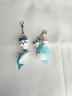 ちいかわ　水族館ガチャガチャ　フィギュアマスコット2個セット