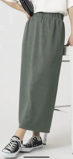 グリーンタイトスカート【ほぼ新品】