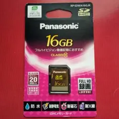 未開封 Panasonic 16GB SDHCメモリーカード CLASS10